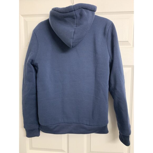 Aeropostale M Y2K Fleece Embroidered Winter Hoodie Sweatshirt Classic - Picture 3 of 6